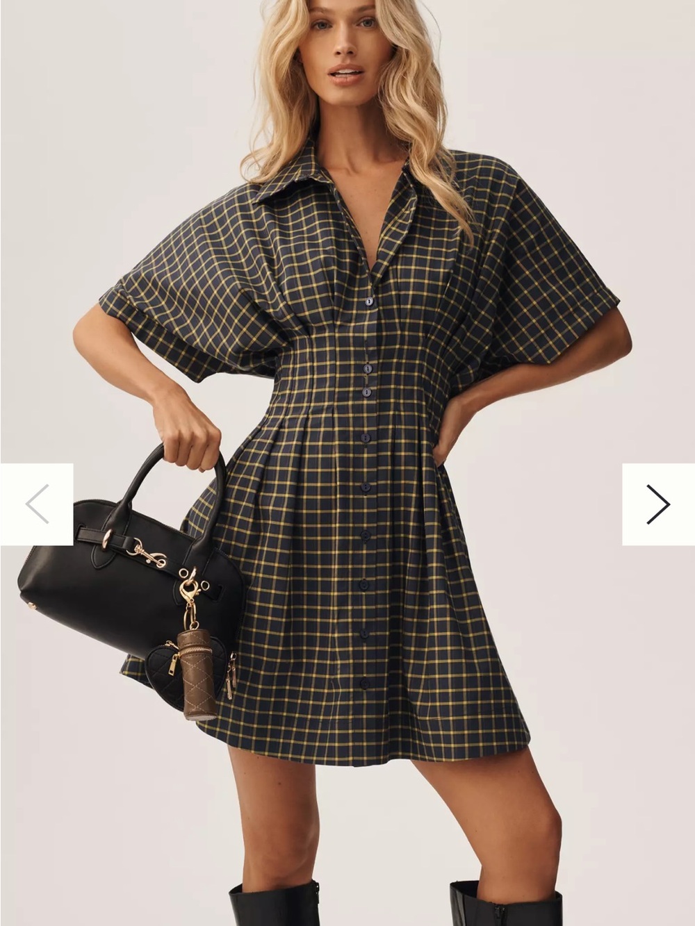 Tobie Mini Shirtdress